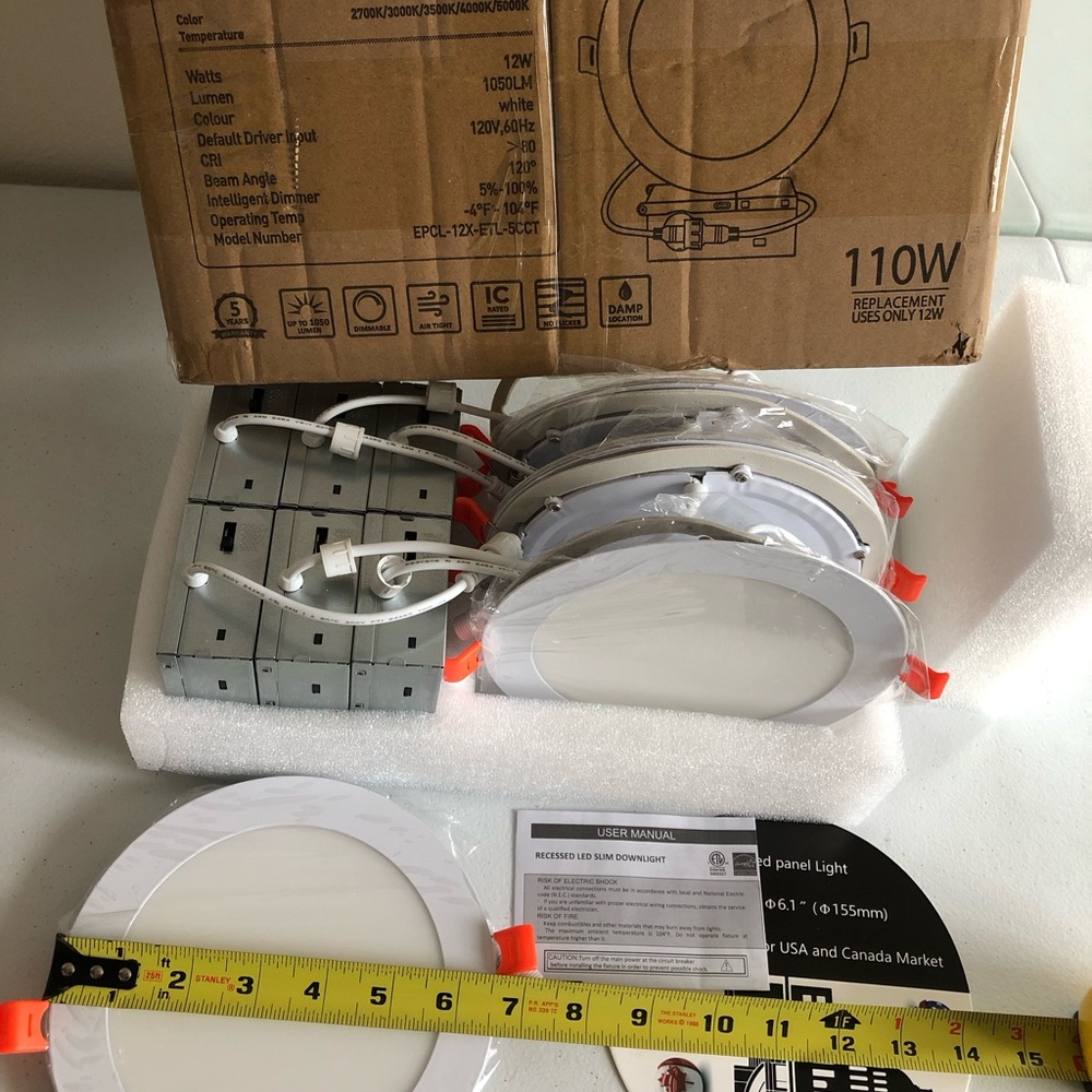 LED downlight panels - Picture 6 of 8
